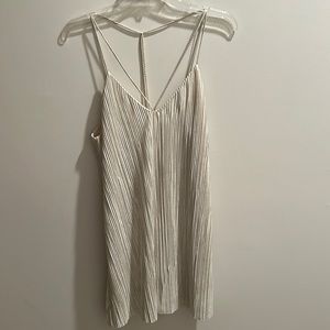 Stunning Strappy Slip Dress, Silver shimmer
